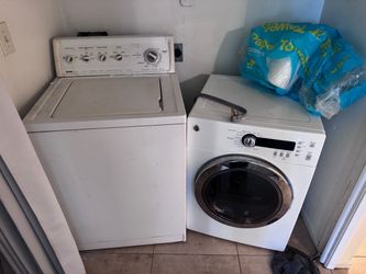washer and dryer