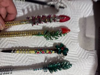 Custom designed writing pens