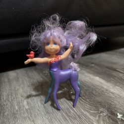 Vintage Kenner Sea Wees Shimmers Centaur Doll Deerlene Deer Fantasy Figure 1986