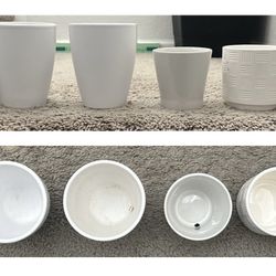 Small 3”-4” Pot/Planters $2 each 