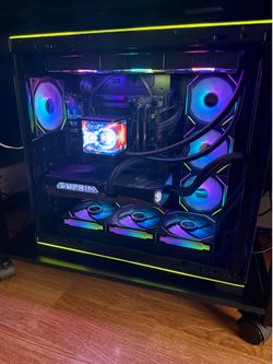 5080 Msi Suprim Liquid Cool Custom Gaming Pc Build