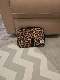 New Herschel Leopard Diaper Changing Pad