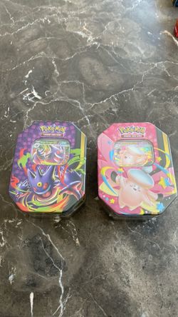Pokémon - EX tins w/ promo cards