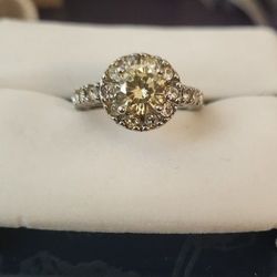 NV Citrine Lemon Ring