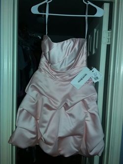 David's Bridal Pink Dress