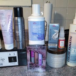 Mega Hair Care And Skin Care Lot New