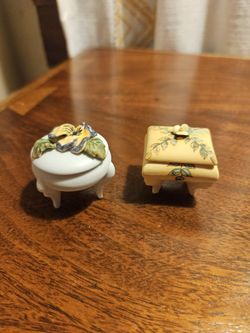 Vintage Miniature Ring Boxes 