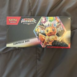 Pokémon Scarlet & Violet Prismatic Evolutions Surprise Box