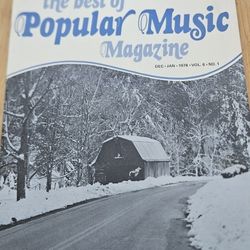 1978 Popular Music Magazine - 600 pages of music history music #musichistory