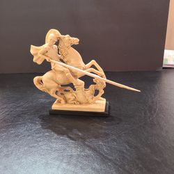 A. Santini - Classic Figure - St George Slaying Dragon