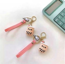 Boba keychain