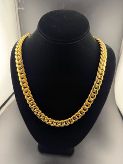 Cuban Link Chain 10kt Gold