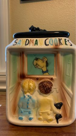 Vintage American bisque Dog flasher