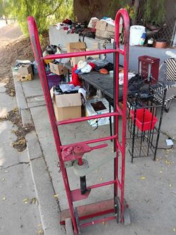 Red Heavy-Duty Moving Dolly Hand Truck