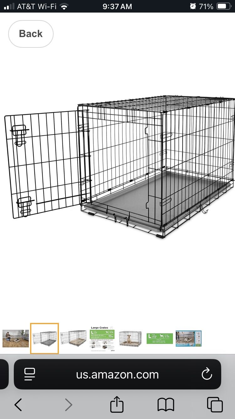 Pet Crate For Large Breeds
