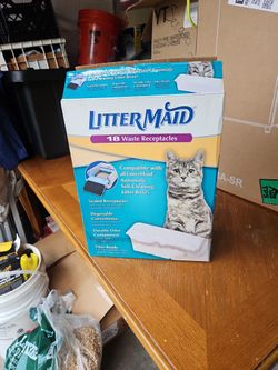 Littermaid Waste Receptacles. For litter Boxes. Free