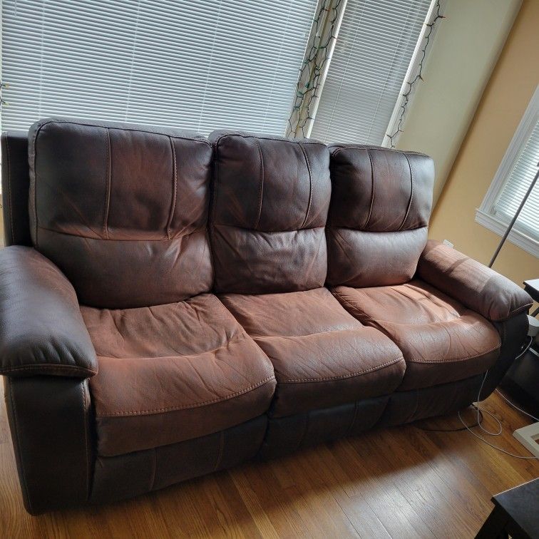 Leather Couch