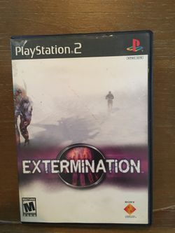 Sony PlayStation ps2 extermination