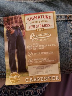 Levi strauss mens carpenter jeans
