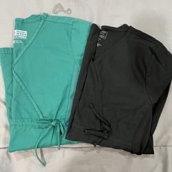 size S maternity scrubs