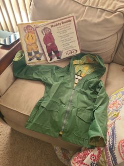 Rain Coat And Tuffo Muddy Buddy 2T 4T