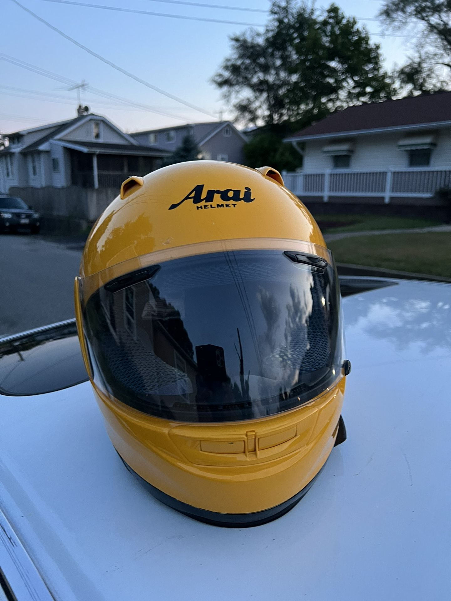 Arai Regent-X Code Yellow Helmet Offer $30 $