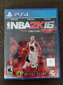 NBA 2k16 PlayStation 4