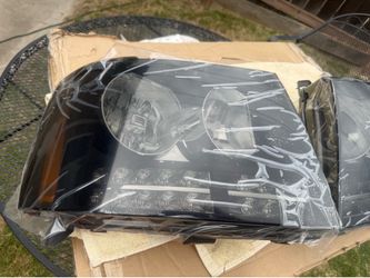 07-14 Chevy Tahoe Black Smoke LED Strip Headlights