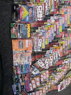 Hotrod and car craft magazines