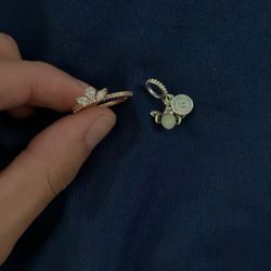 Pandora Ring And Pandora Charm