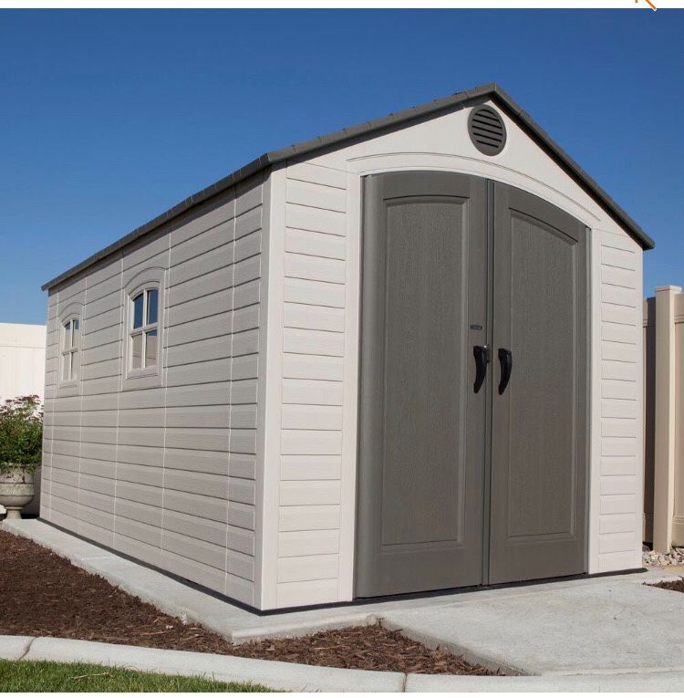 Lifetime 8 ft. x 15 ft. Storage Shed new
