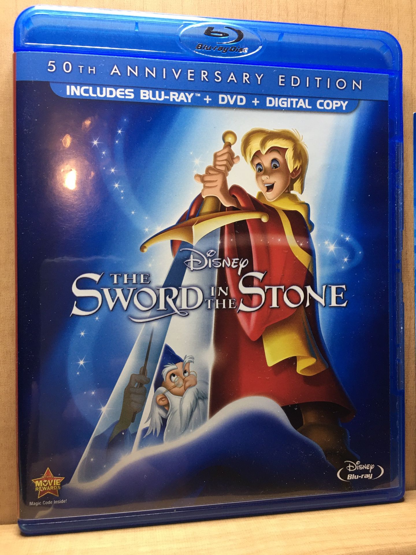 The Sword In The Stone Bluray + Digital HD Code