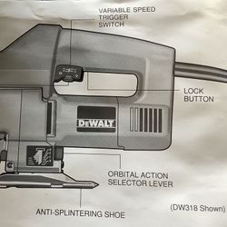 DeWalt Orbital Scroll Saw