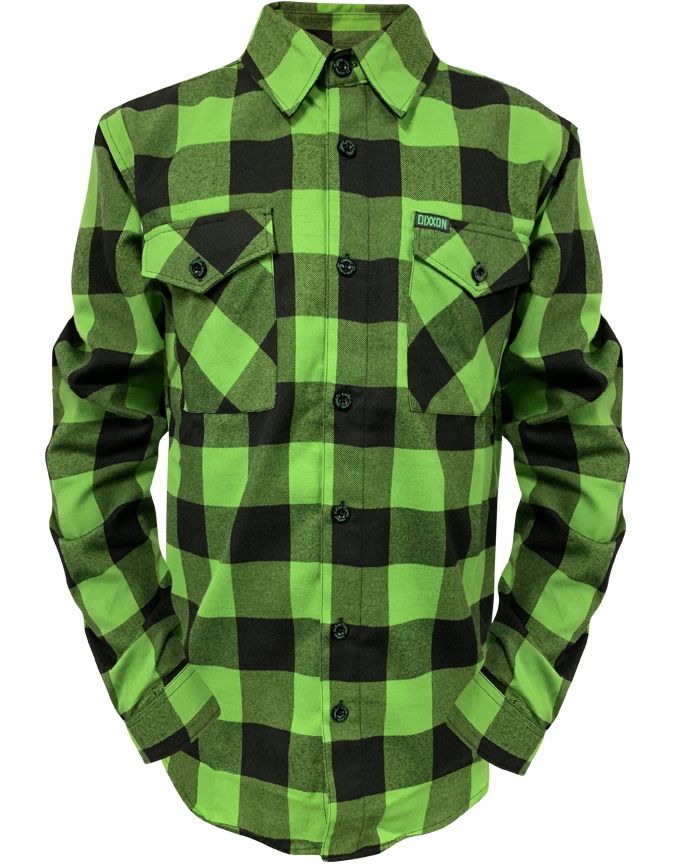 Dixxon Flannel Gang Green Men’s Flannel Sleeve XL