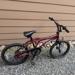 AMX/BMX stunt bike red