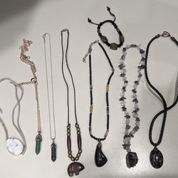 Variety Of Stone Jewelry - Necklaces And Bracelet 