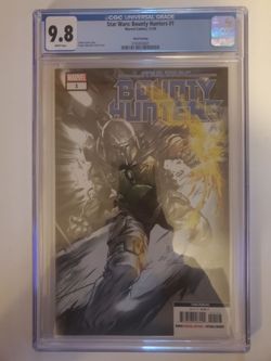Marvel Comics Star Wars: Hunters #1 (2020) CGC 9.8 Third Printing Boba Fett NM