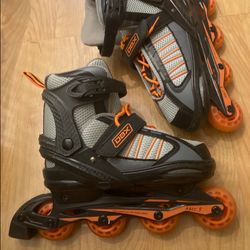 Rollerblades adjustable size 5-8, fit shoe size 5, 6, 7, 8