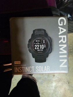 Garmin Instinct Solar Tactical GPS Smartwatch