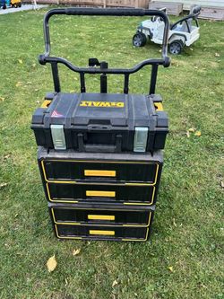 Dewalt Tough System Boxes And Cart