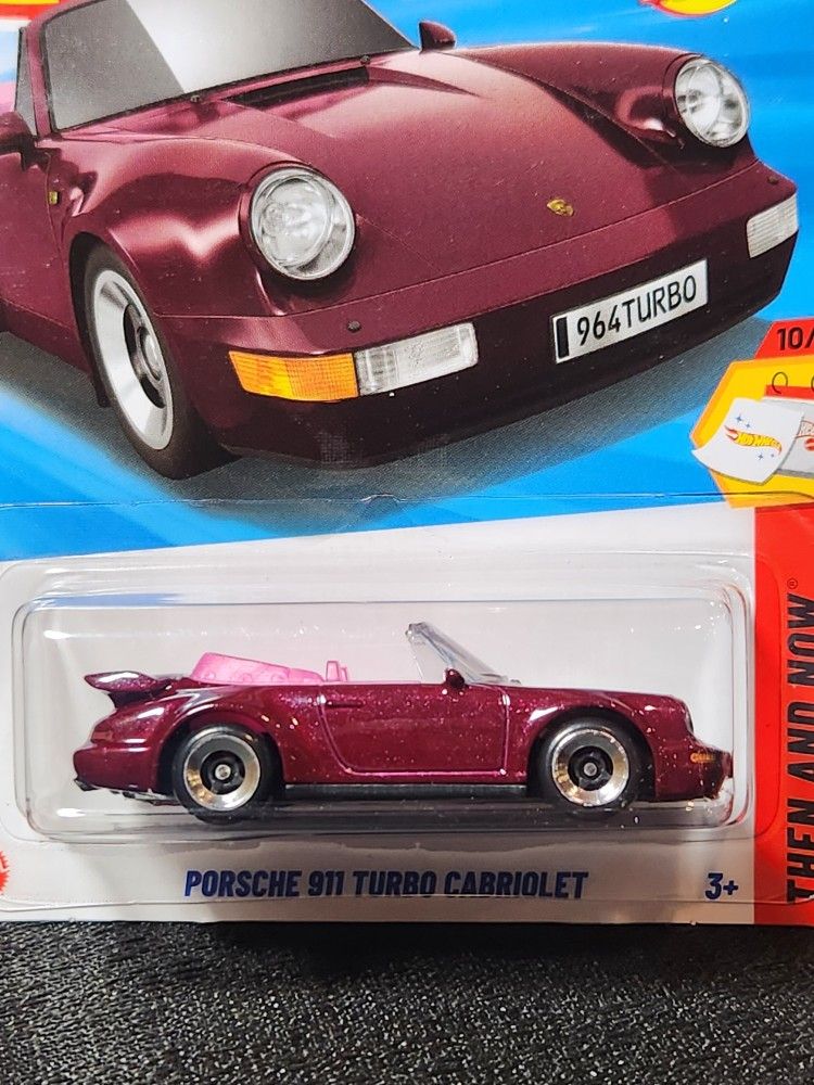 Hot Wheels Porsche 911 Turbo Cabriolet (First Edition)