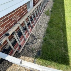 Werner Ladder 28ft Ext Fiberglass 