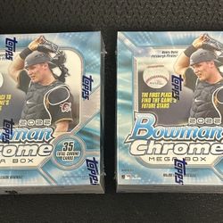 2022 Bowman Chrome Baseball Factory Sealed Mega Box! 35 Cards! De La Cruz ! 🔥