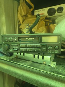 oem stereos for 97-01 Honda crv with cassette player.