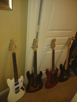 Too many SQUIER Guitars EXC Pro fret-level setup Spa perfect 149 ea.