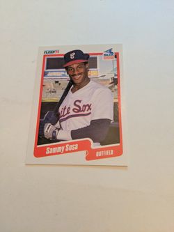 Sammy Sosa Rookie Card