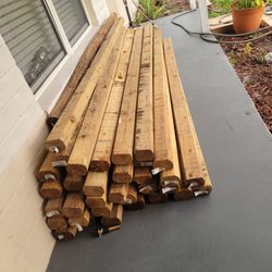 TREATED WOOD FOR OUTDOORS