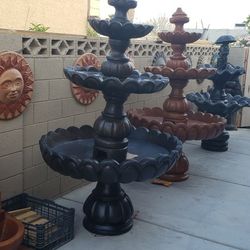 Cement fountains 