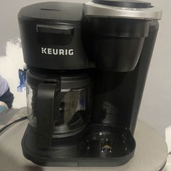 Keurig K-Duo Single Serve K-Cup Pod & Carafe Coffee Maker, with Multiple Brew Sizes, 