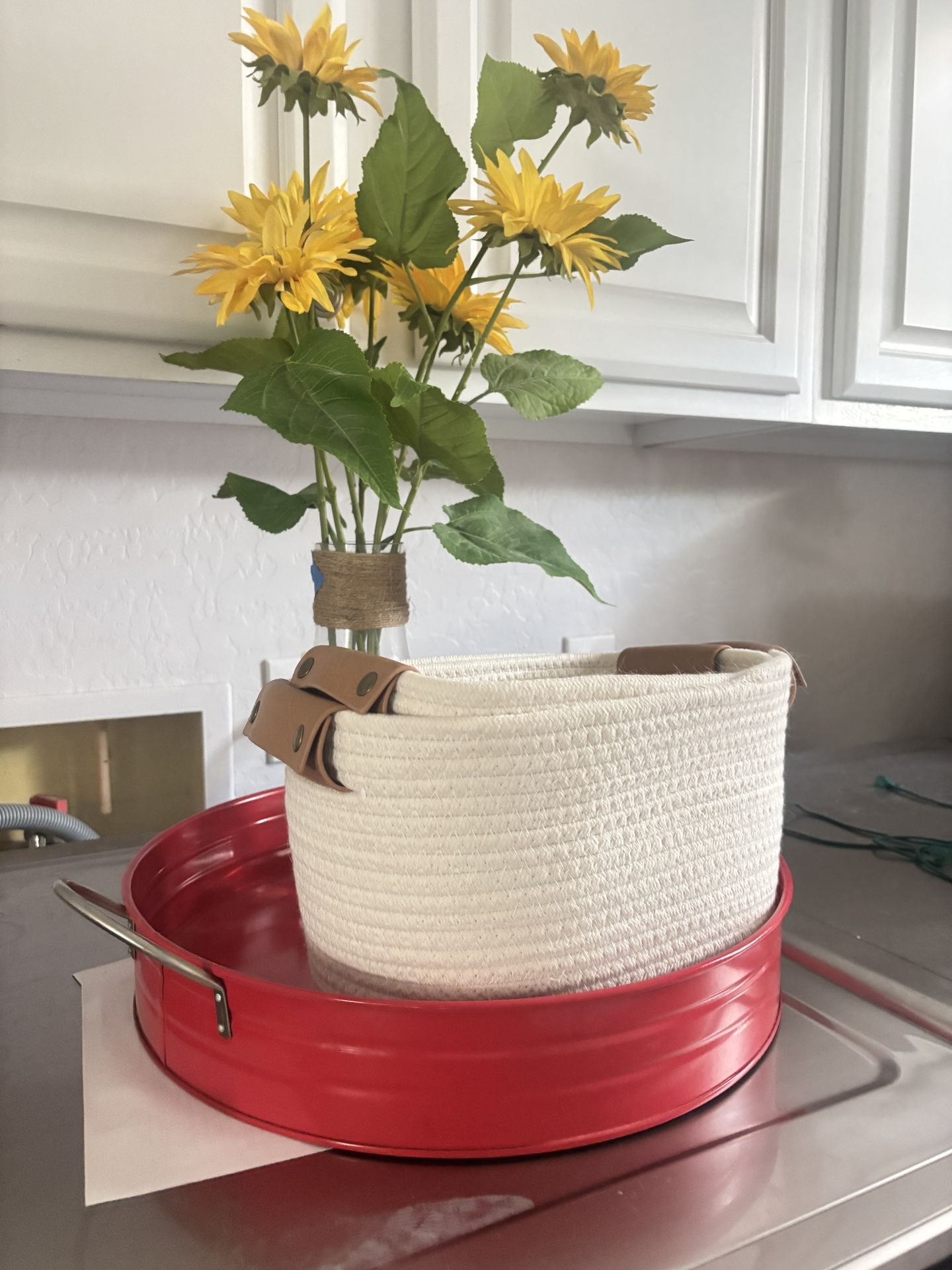 Tray,Storage , Flower Home decor 